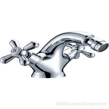 Chrome Plated Brass Single Hole Bathtub Sink Faucet Taps wi